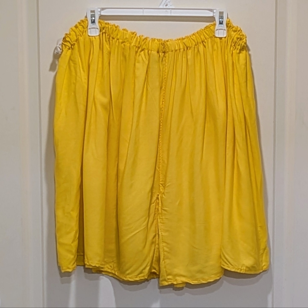 NWOT Beckwoman XXXL Handmade Adjustable Waist Palazzo Shorts